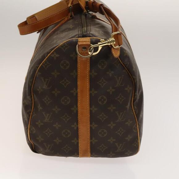 LOUIS VUITTON Monogram Keepall Bandouliere 55 Boston Bag M41414 - Picture 4 of 16